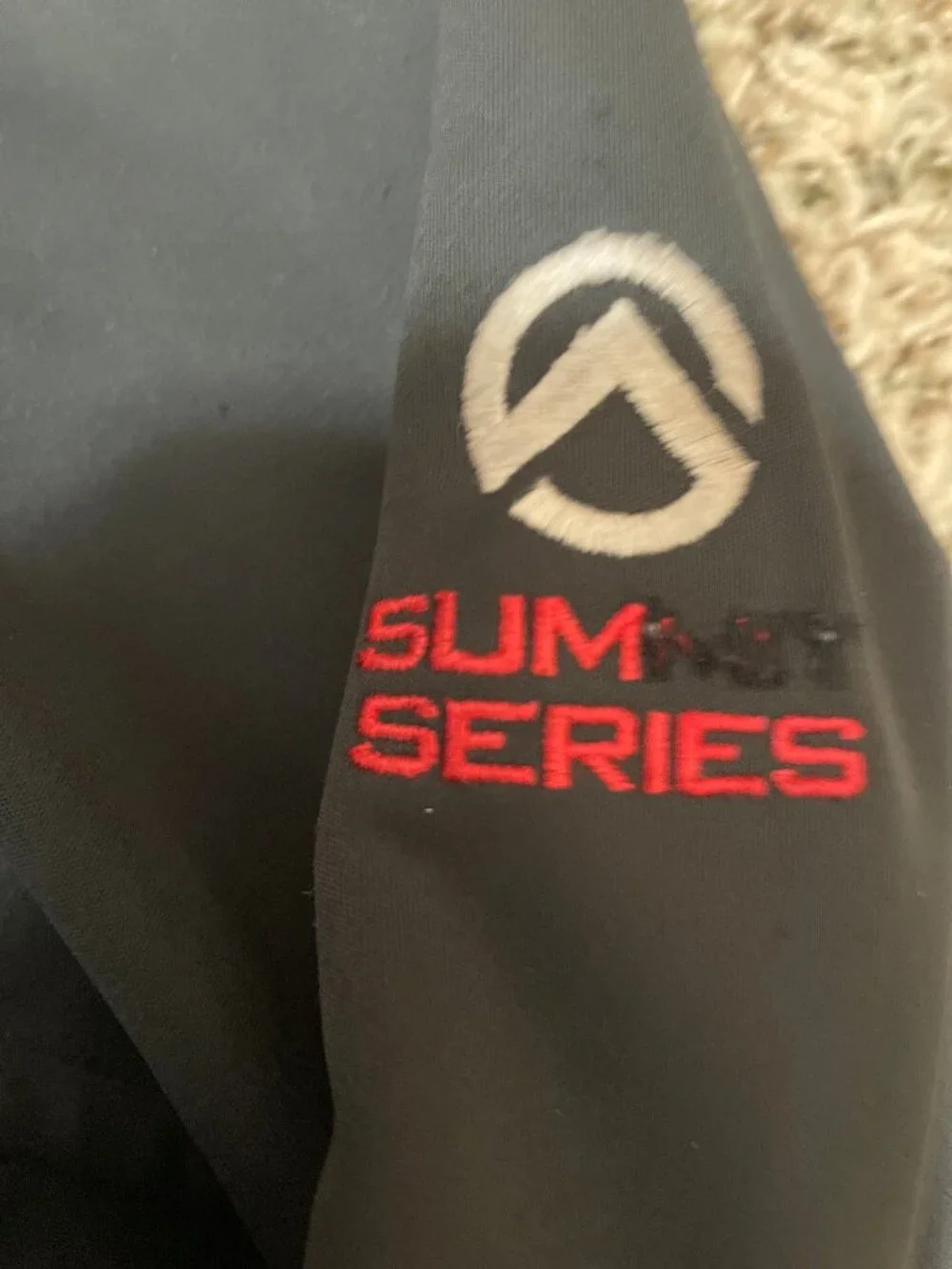 The North Face Summit Series Black Windstopper Full Zip Jacket Men's Sz M